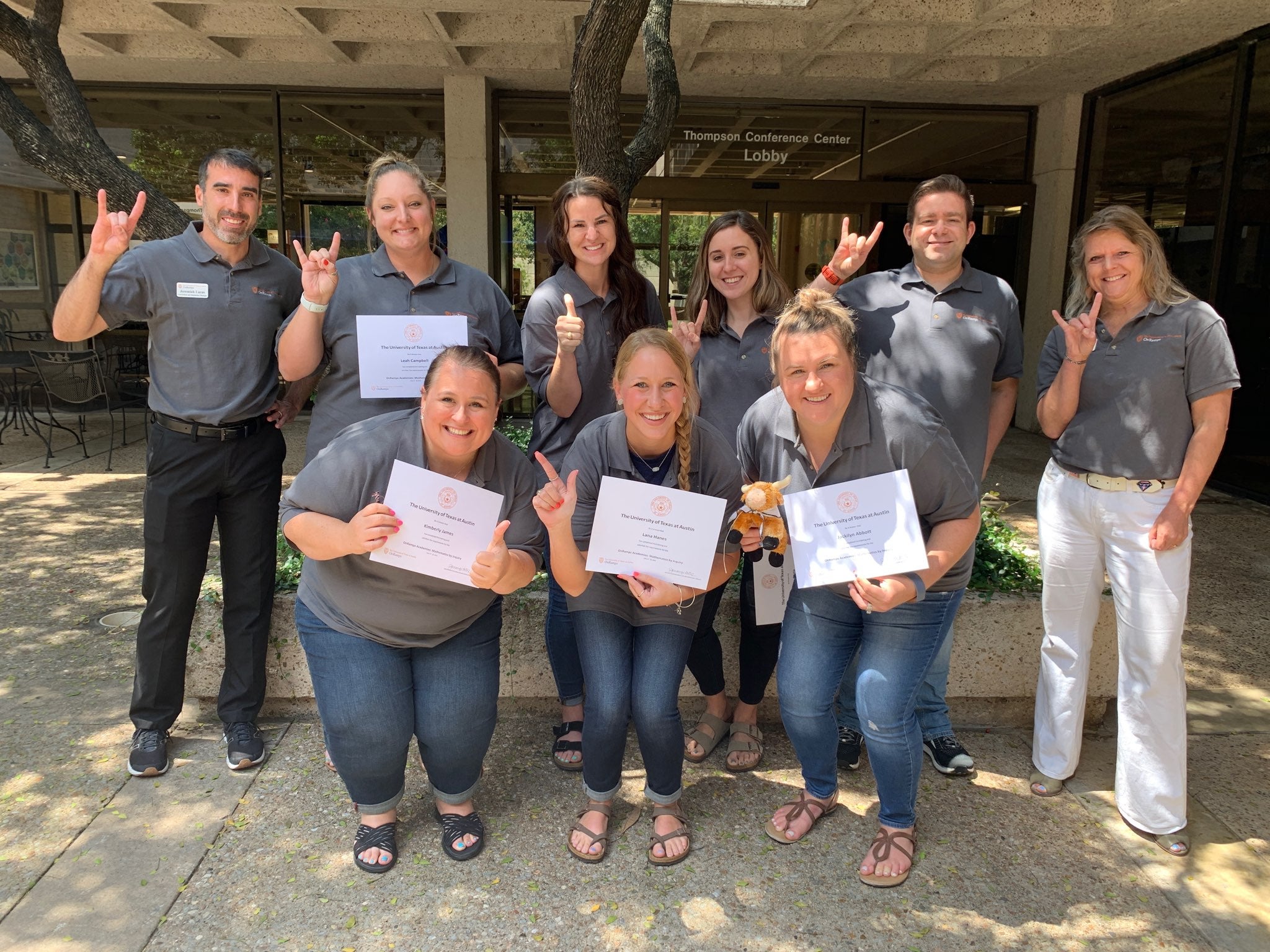 Group of teachers after completion of their classes.